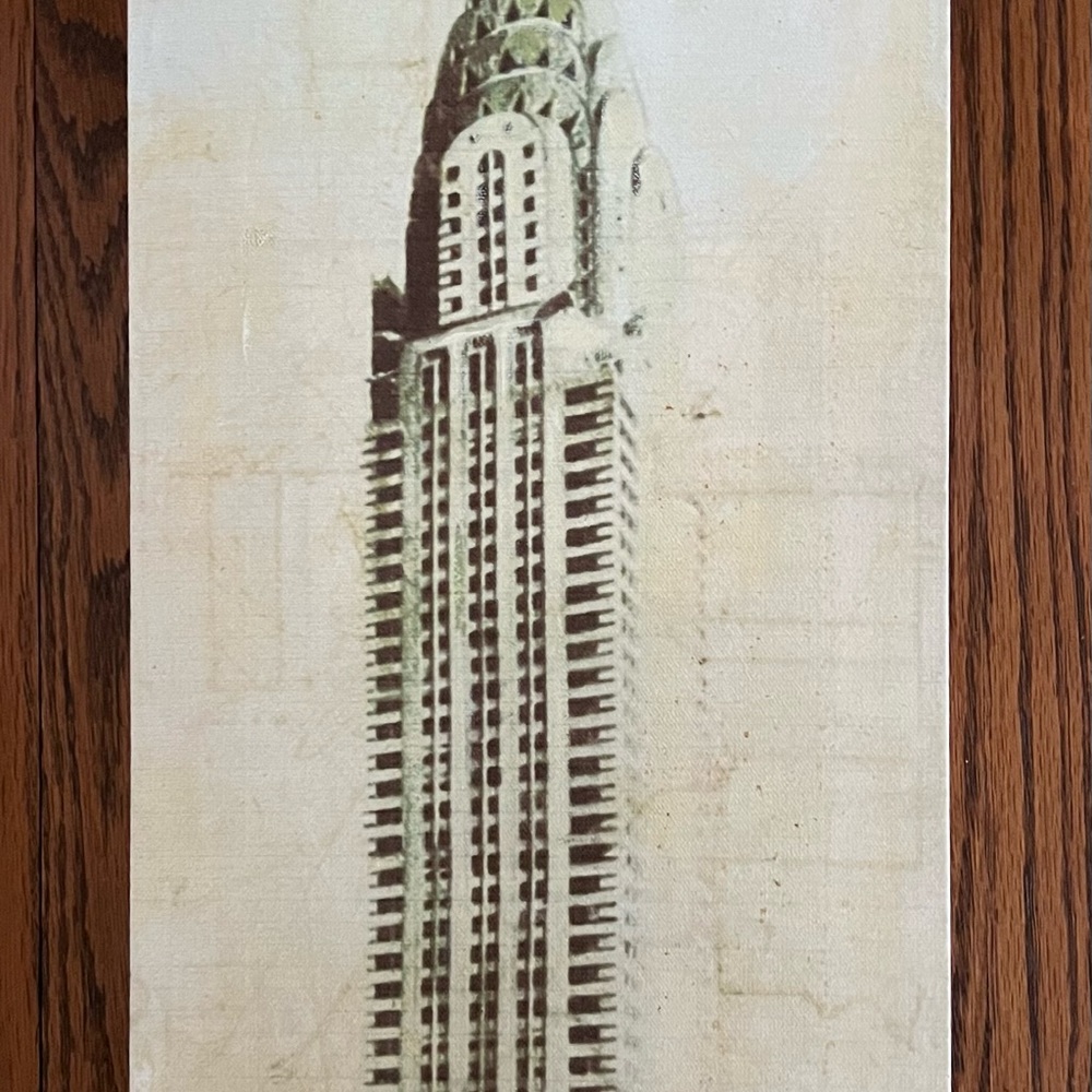 CANVAS PRINT CHRYSLER BUILDING NY